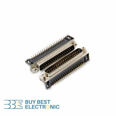 37 PIN D-SUB RIGHT ANGEL MALE