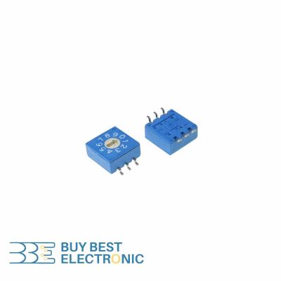 BCD8421 SMD ROTARY SWITCH 0-9 (10*10)