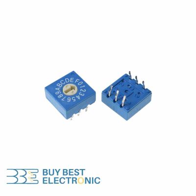 HEX ROTARY SWITCH 0-F 10*10