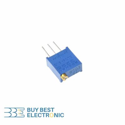 MULTITURN TRIMMING POTENTIOMETER 10KOHMS