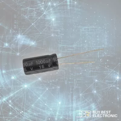 خازن مشکی 1000UF 16V 10x12.5