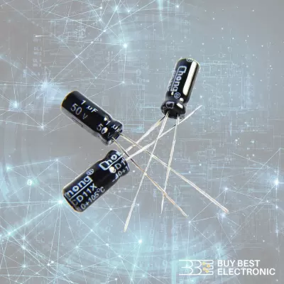 خازن 1UF 5X11 50V