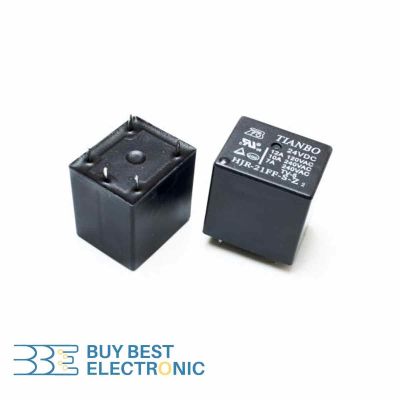 RELAY 24V 12A 1C 5PIN
